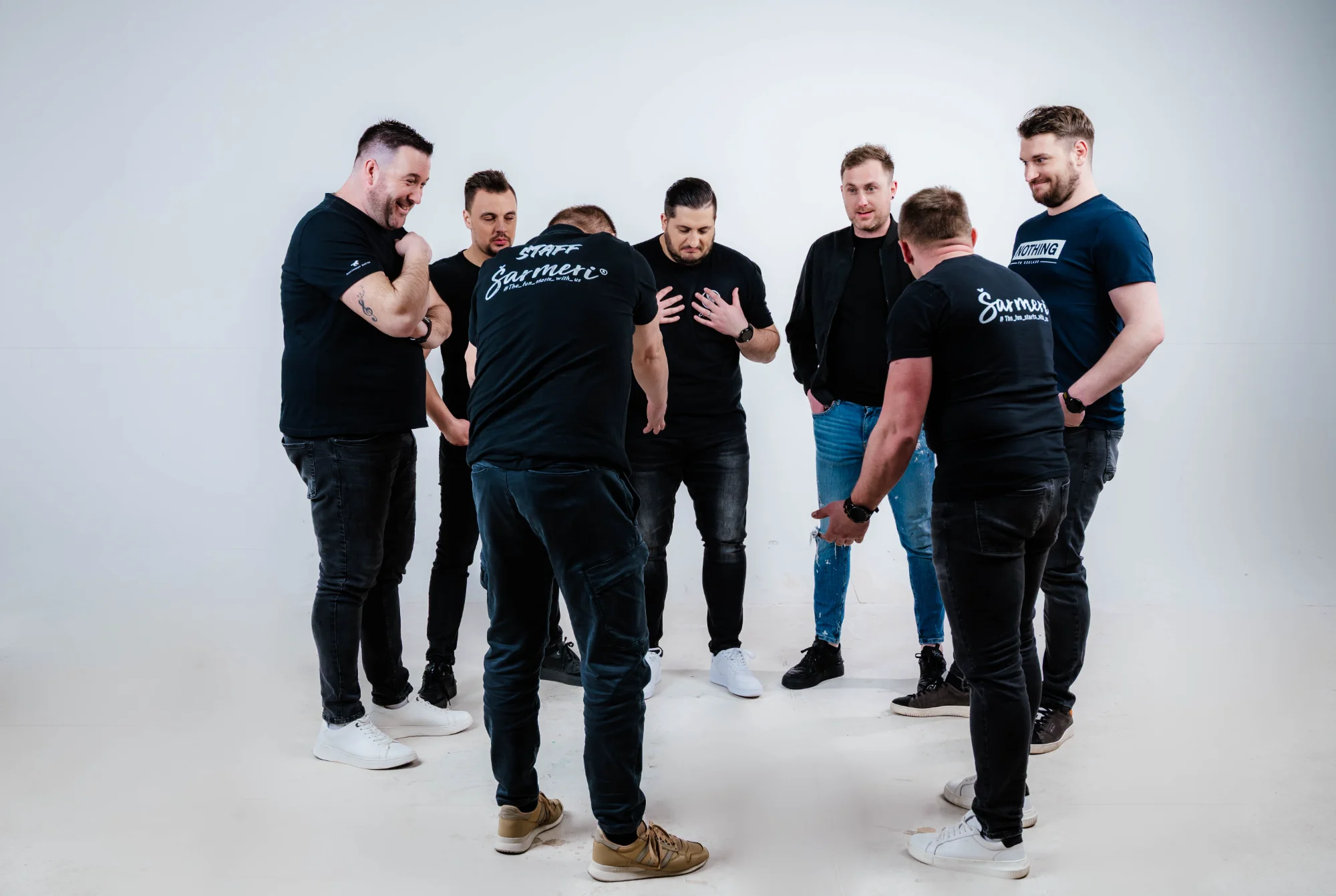 Šarmeri tim glazbenika - svadbeni bend Zagreb backstage